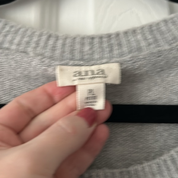 Soft Cozy Sweater, Grayscale Colorblock - Picture 2 of 8